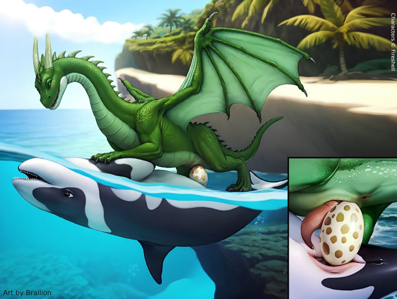 Image: Between Us - Commission for Fireshell.jpg